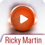 ricky martin top hits android application logo